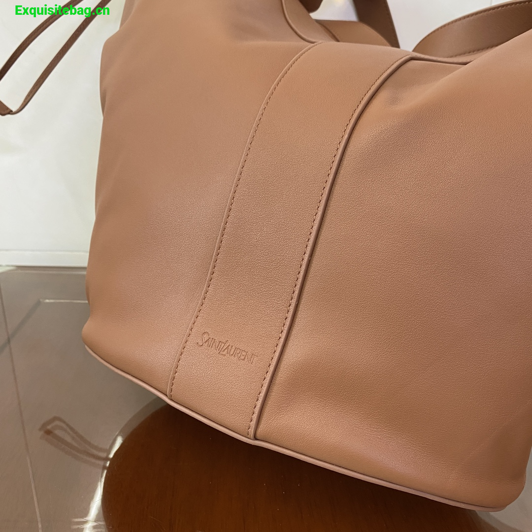 Saint Laurent Red Leather Y Tote Bag