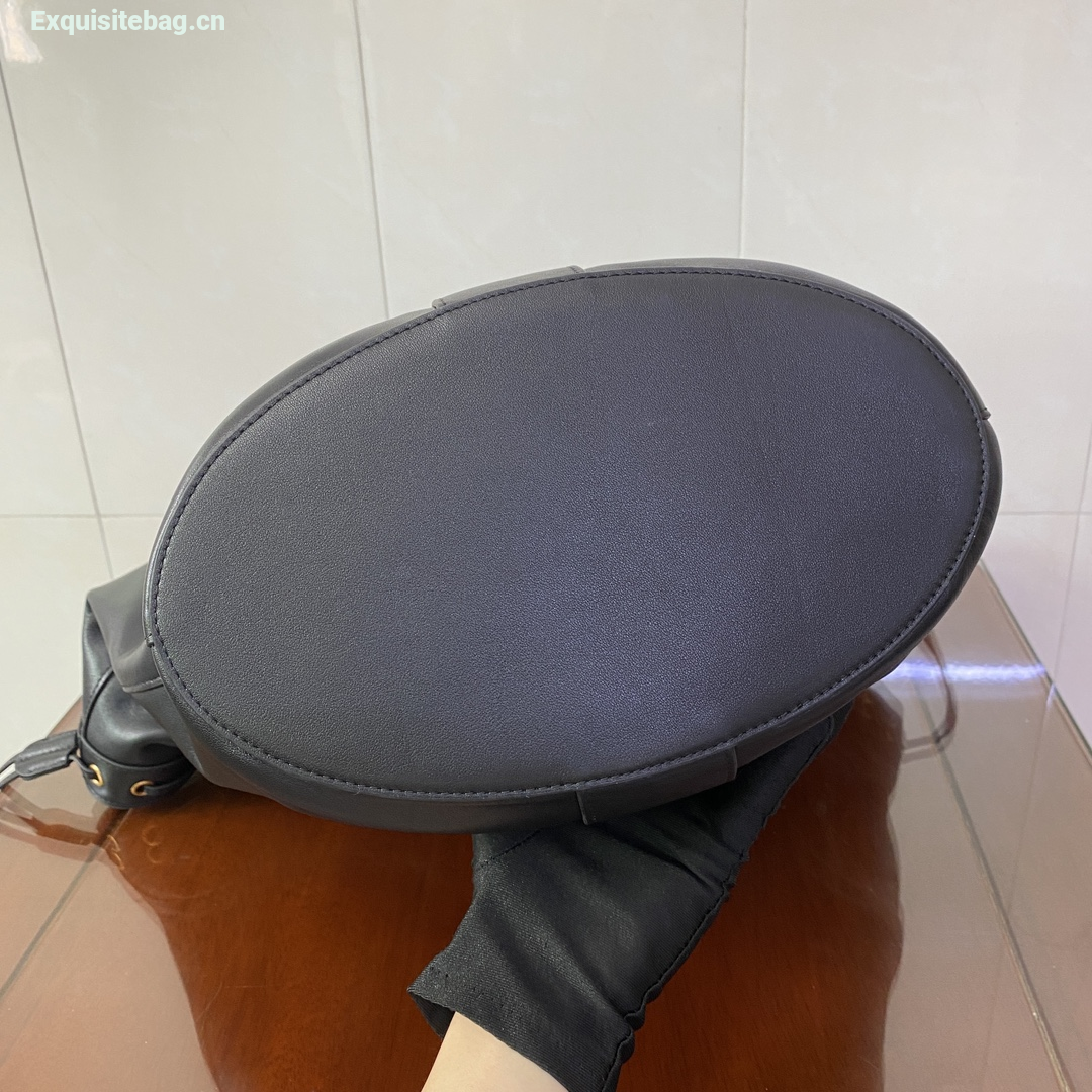 Saint Laurent Black Leather Y Tote Bag