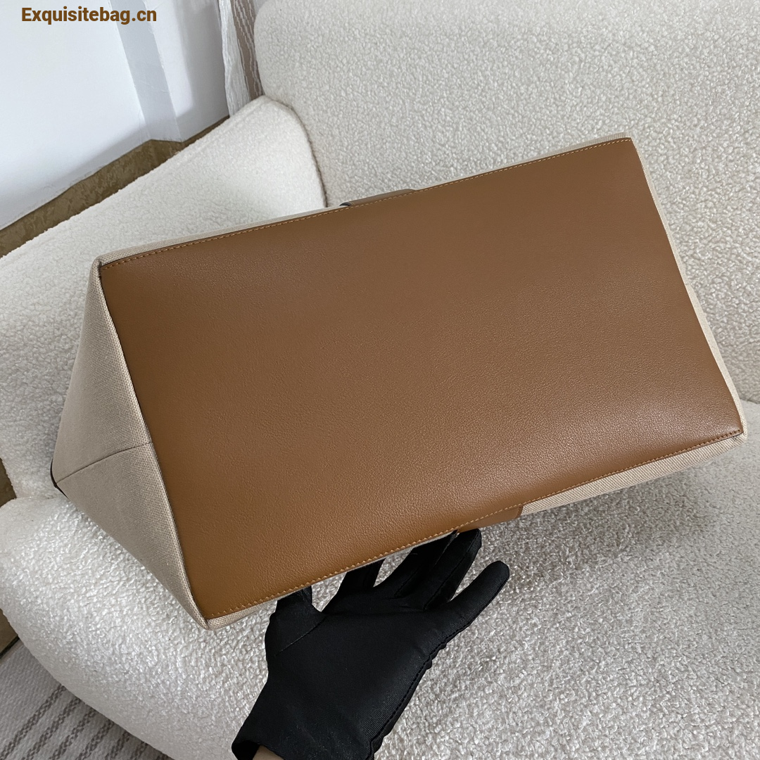 Saint Laurent Leather Y Tote Bag