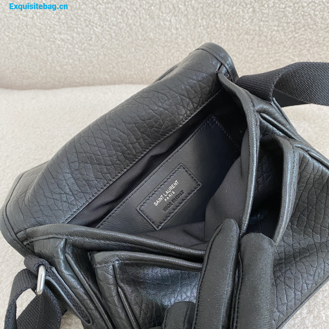 Saint Laurent Niki Postman Bag Black