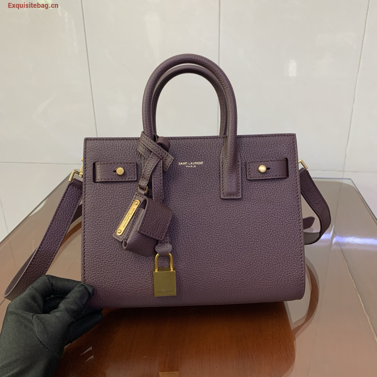 Saint Laurent Sac De Jour Tote Bag Red