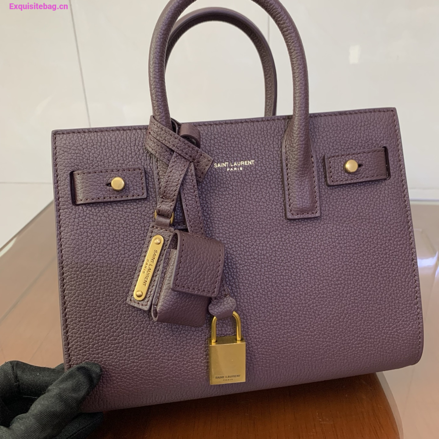 Saint Laurent Sac De Jour Tote Bag Red