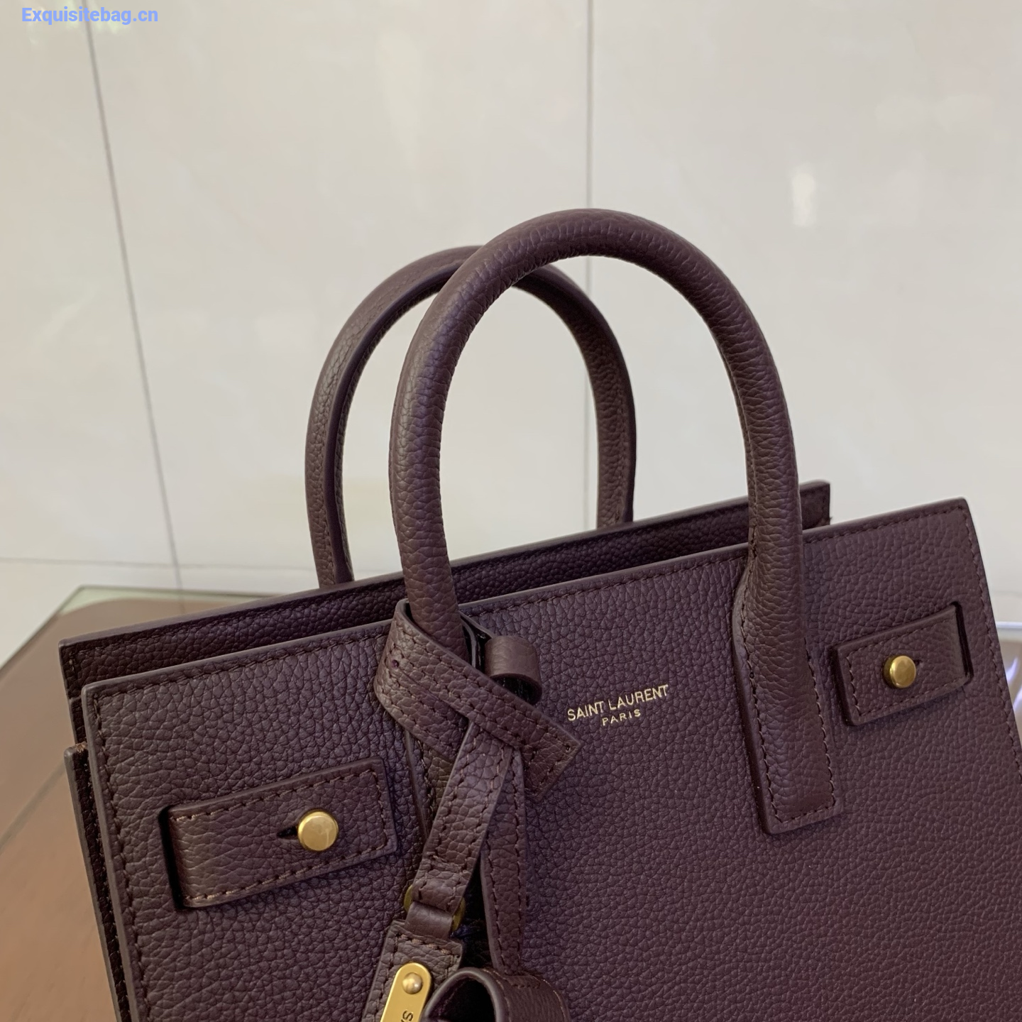 Saint Laurent Sac De Jour Tote Bag Red