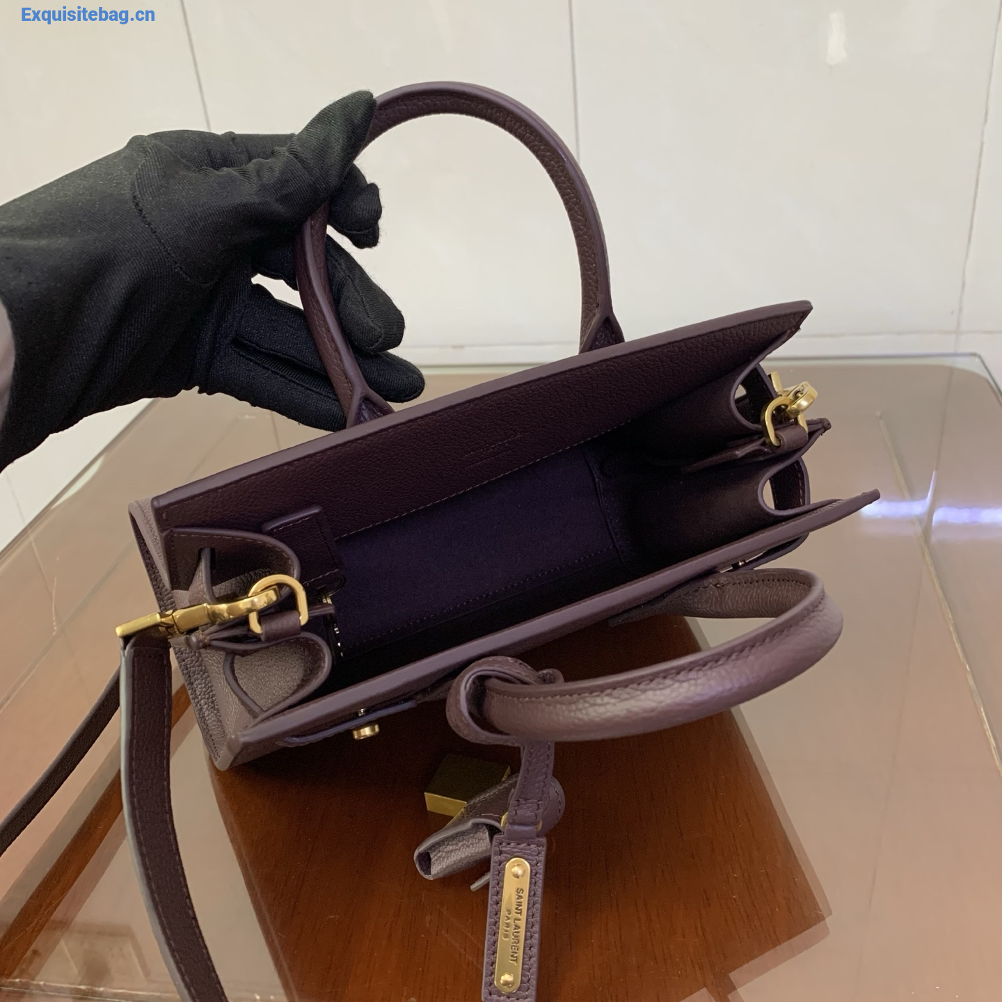 Saint Laurent Sac De Jour Tote Bag Red