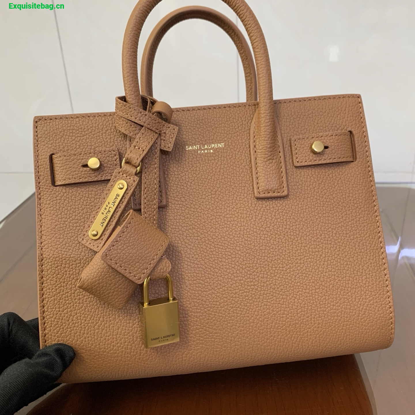 Saint Laurent Sac De Jour Tote Bag Orange