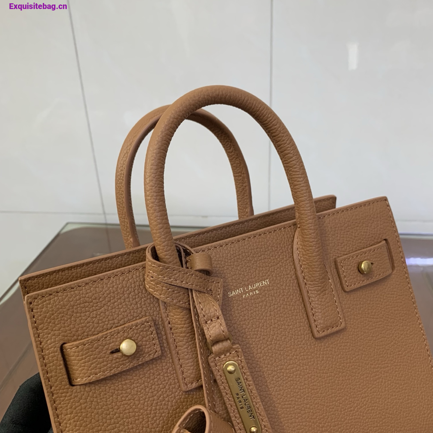 Saint Laurent Sac De Jour Tote Bag Orange