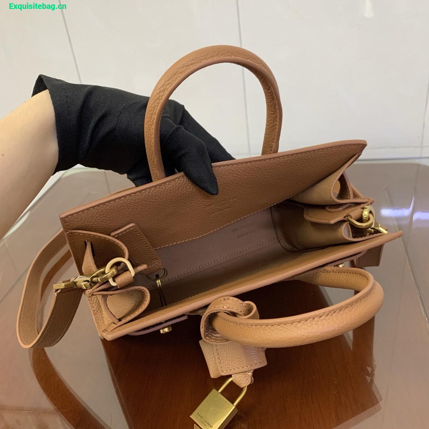 Saint Laurent Sac De Jour Tote Bag Orange