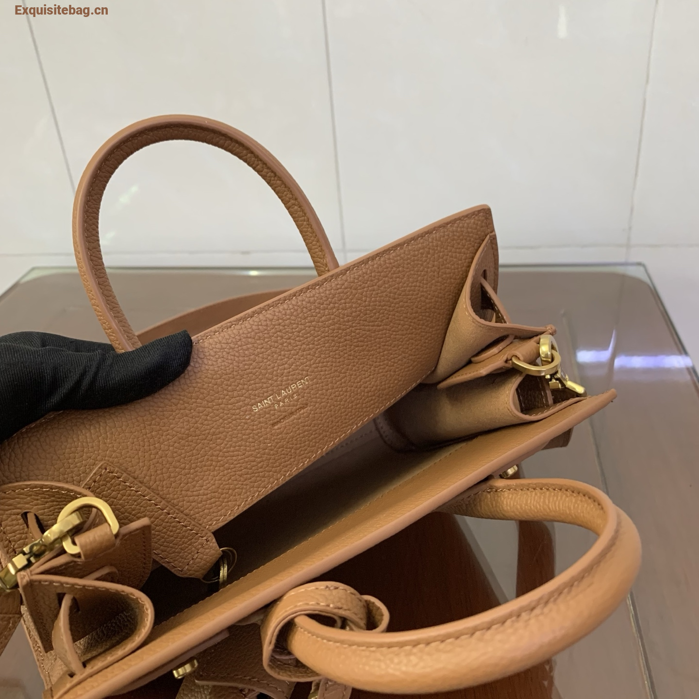 Saint Laurent Sac De Jour Tote Bag Orange