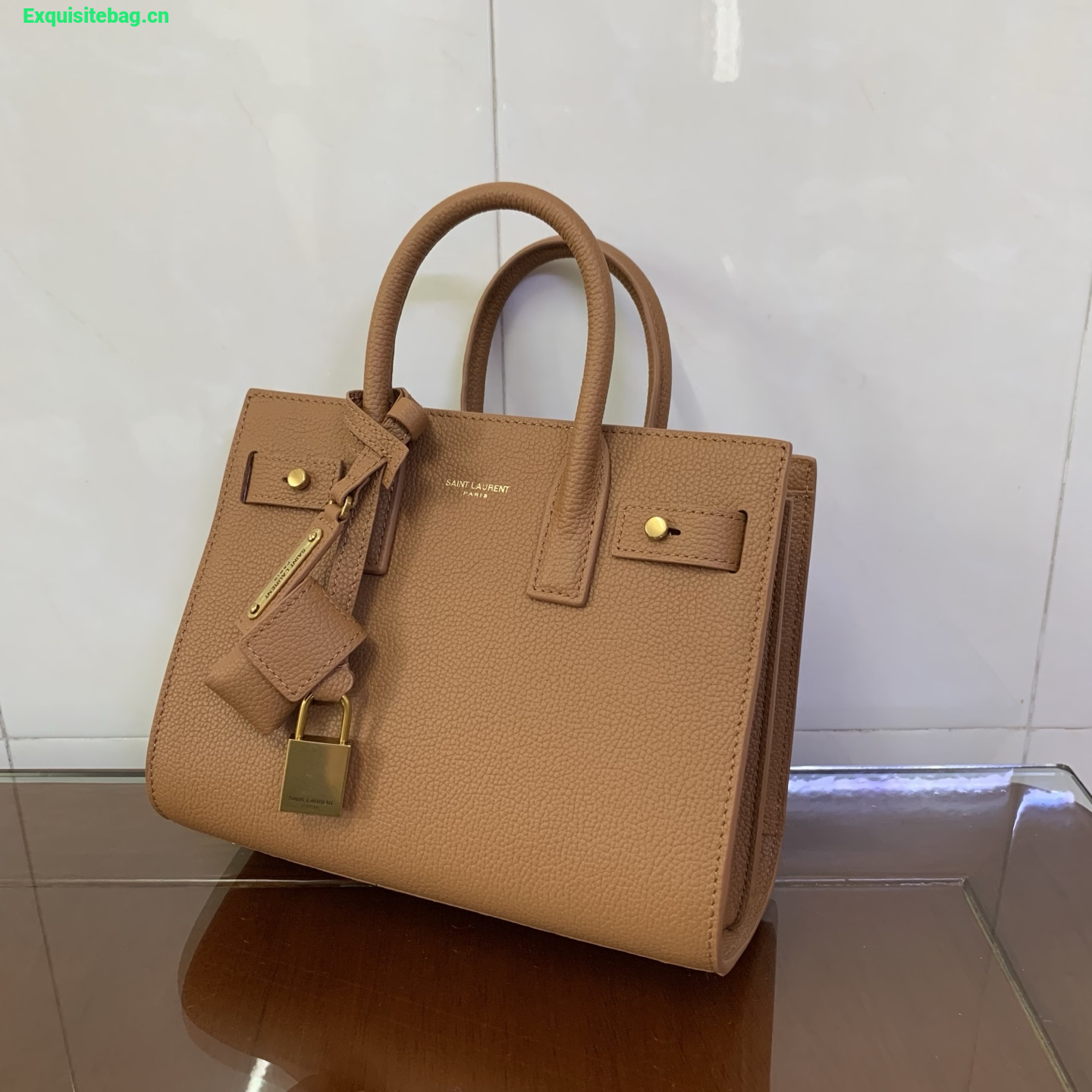 Saint Laurent Sac De Jour Tote Bag Orange