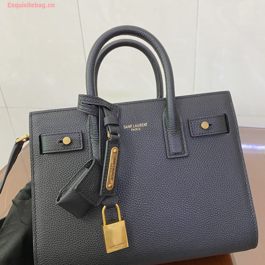 Saint Laurent Sac De Jour Tote Bag Balck