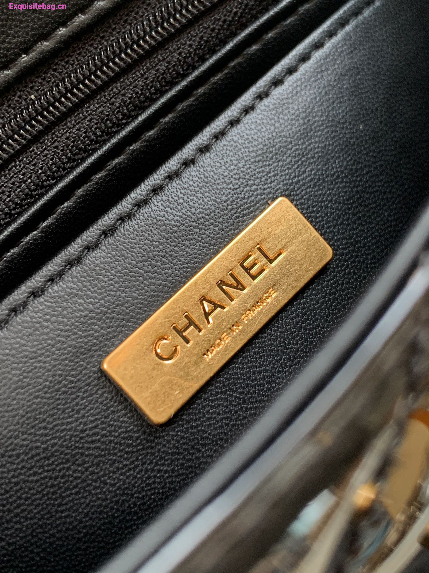 Chanel Mini flip bag Black