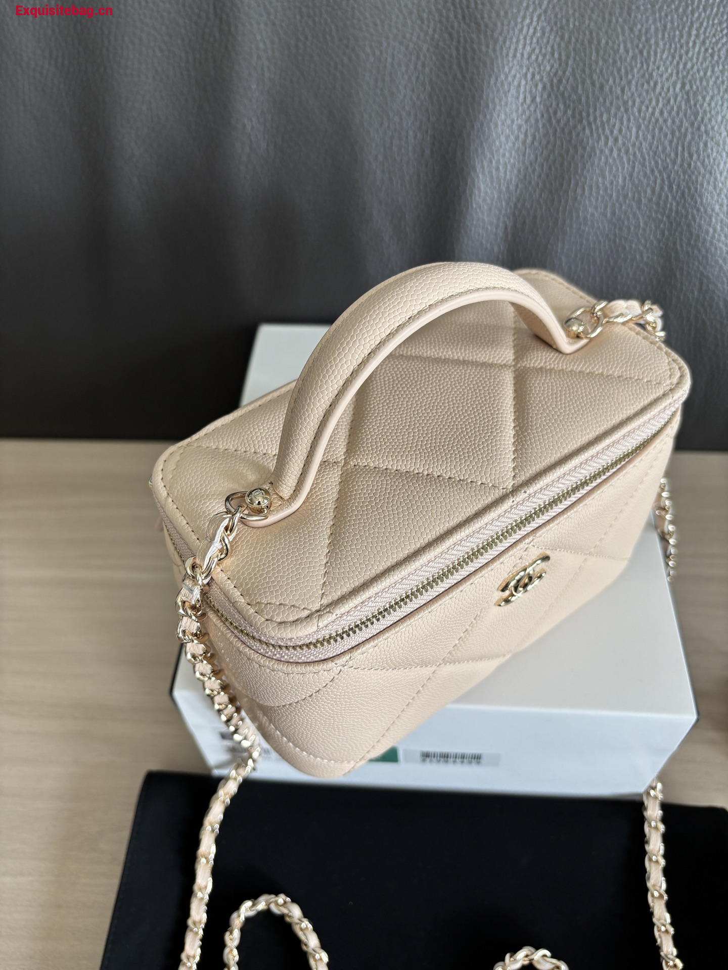 Chanel 31 series mini handbag Beige
