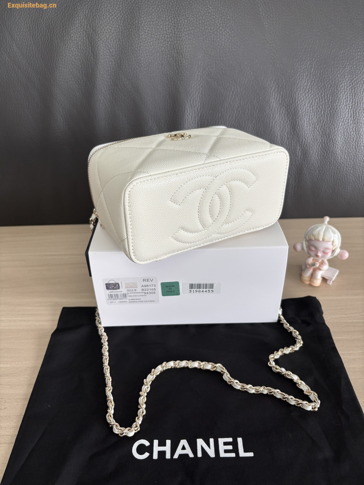 Chanel 31 series mini handbag White