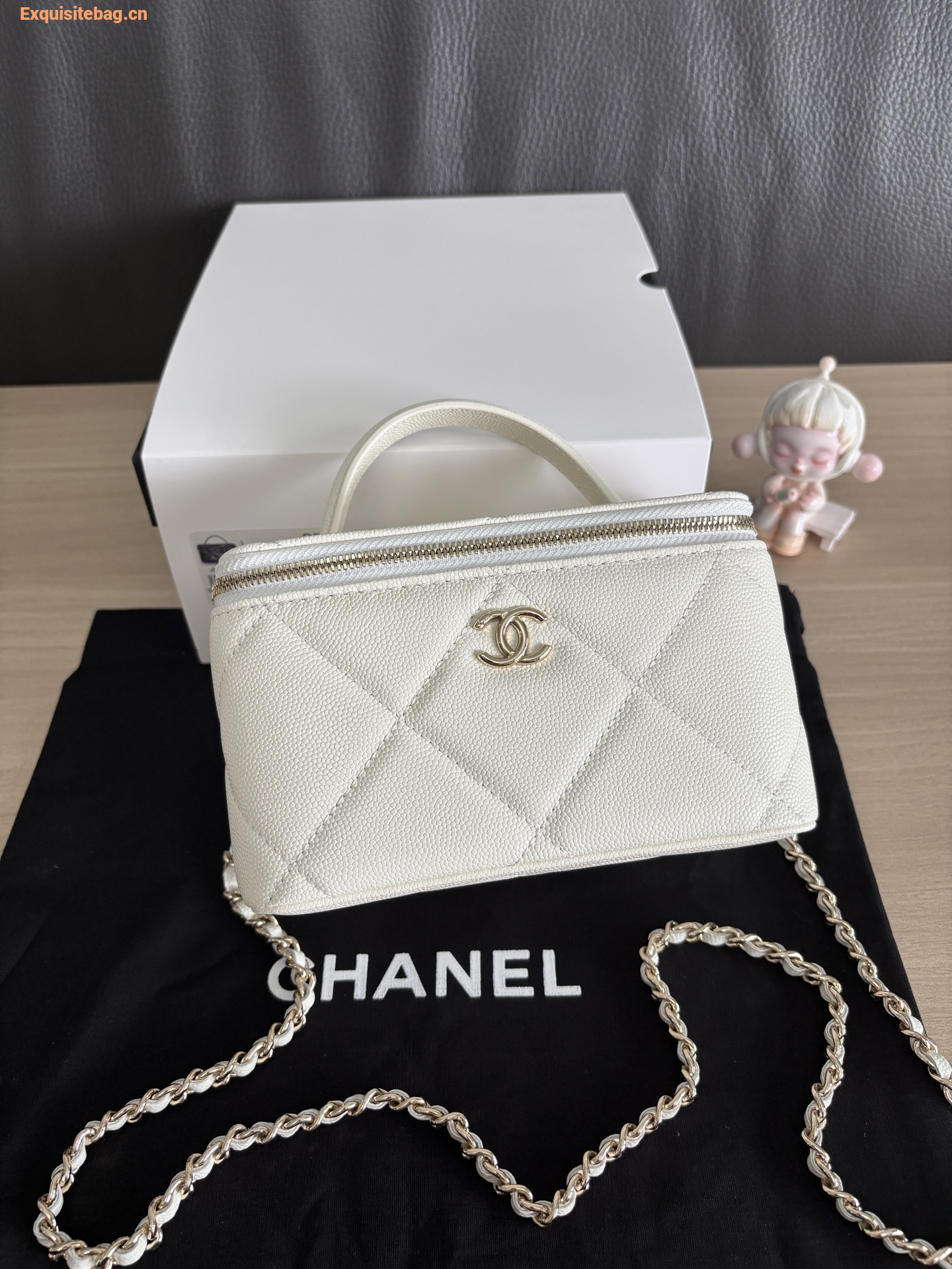 Chanel 31 series mini handbag White