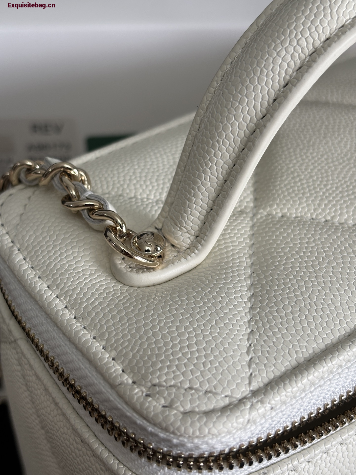 Chanel 31 series mini handbag White