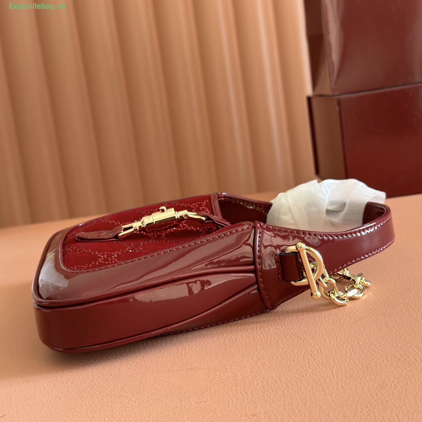 Gucci Jackie 1961 crystals mini bag