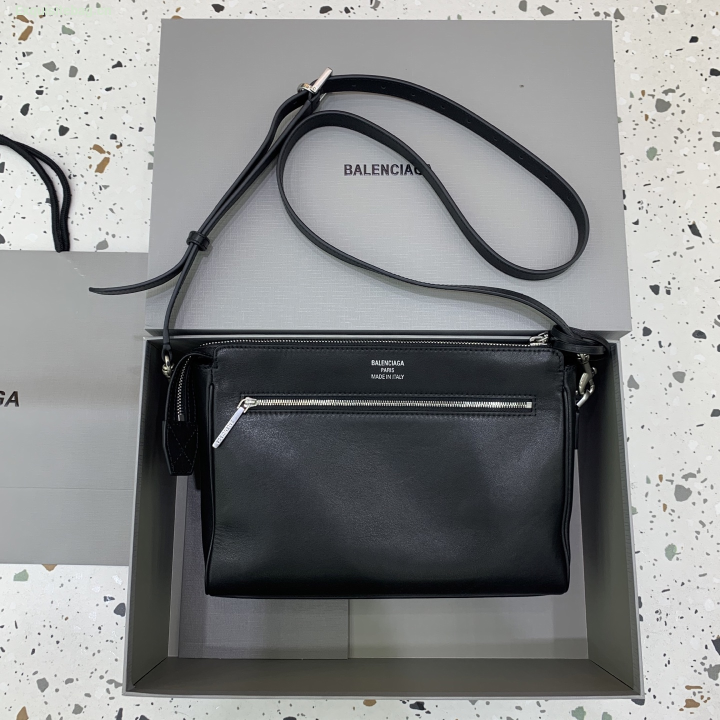 Balenciaga Bel Air flap messenger bag
