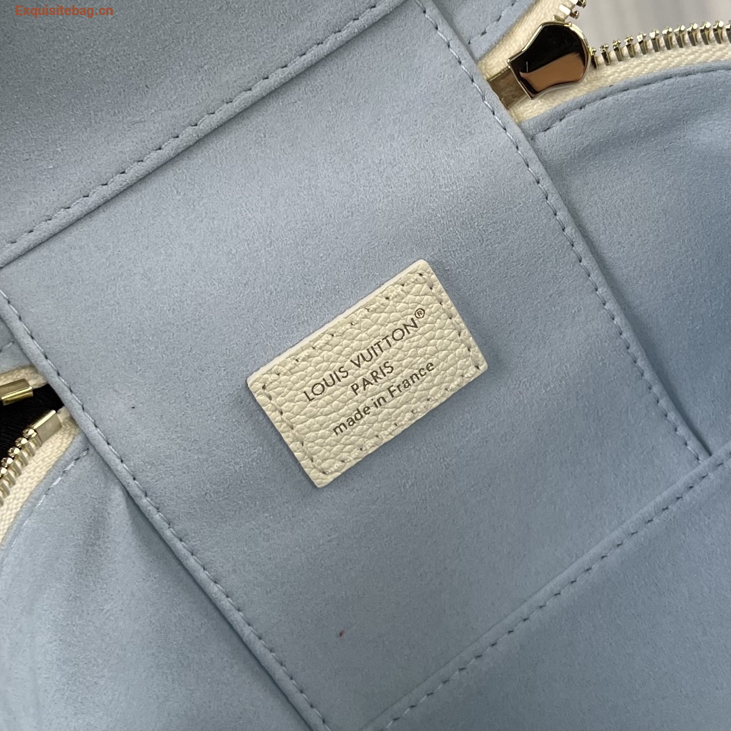 Louis Vuitton Vanity Chain Pouch in white leather