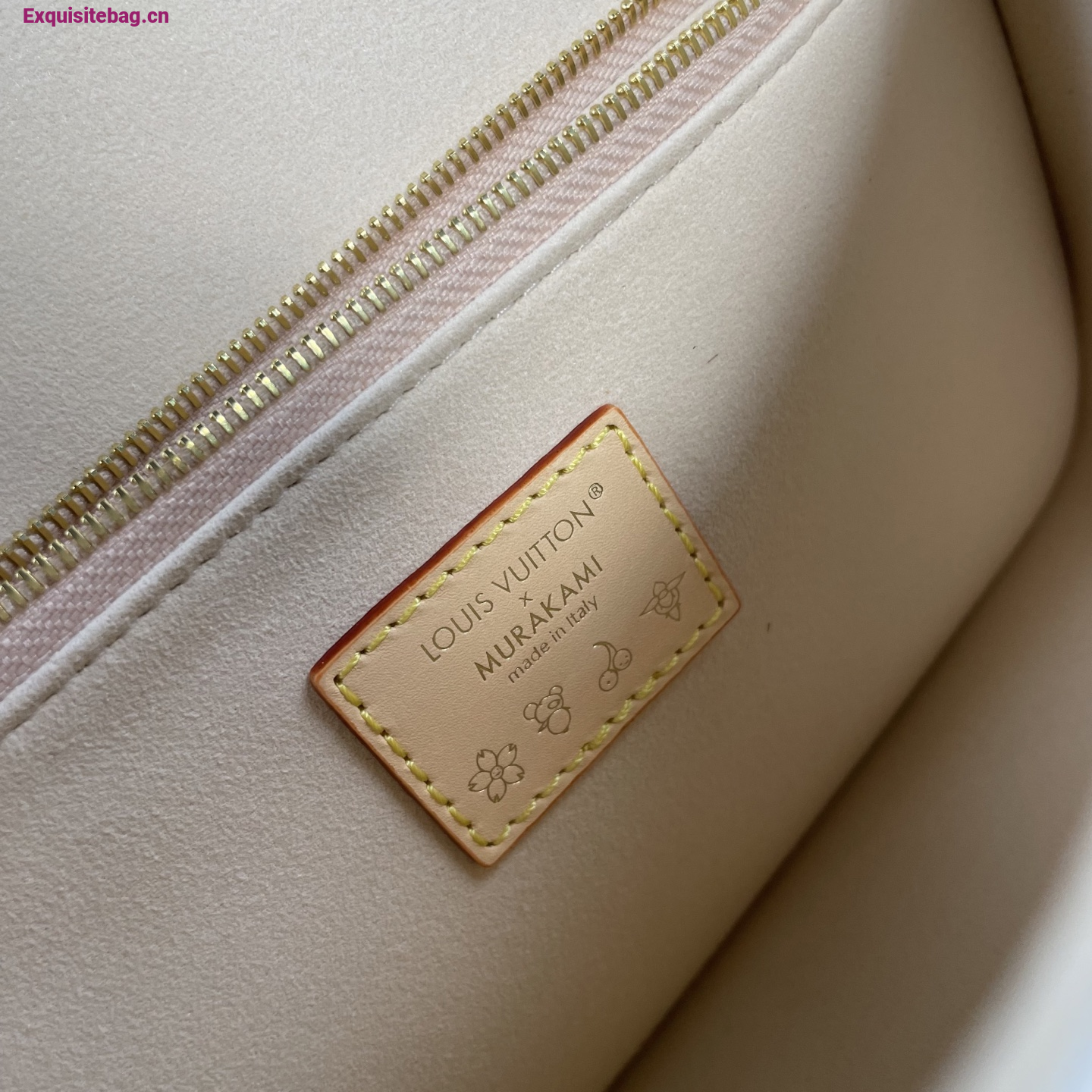 Louis Vuitton x Murakami collaboration white monogram Diana bag