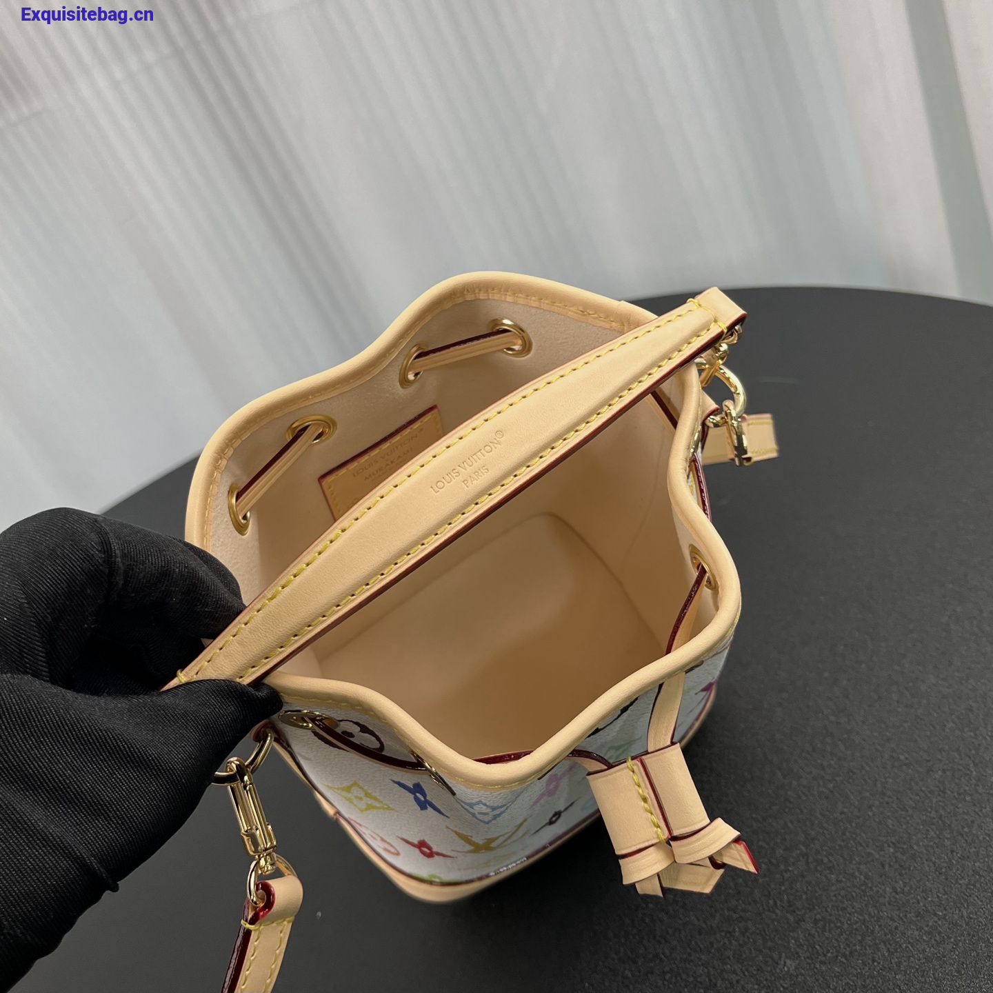 Louis Vuitton Nano Noe handbag.