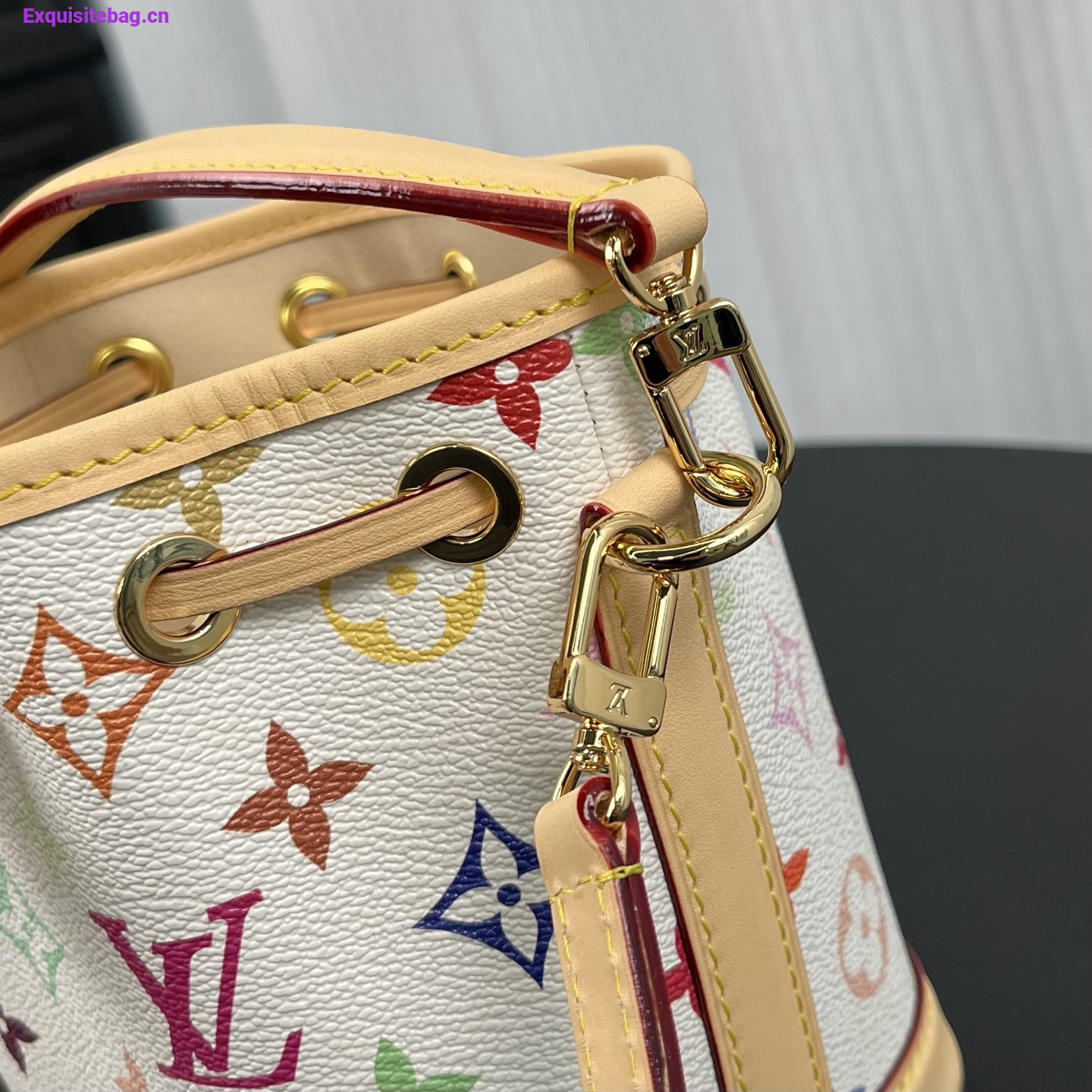 Louis Vuitton Nano Noe handbag.