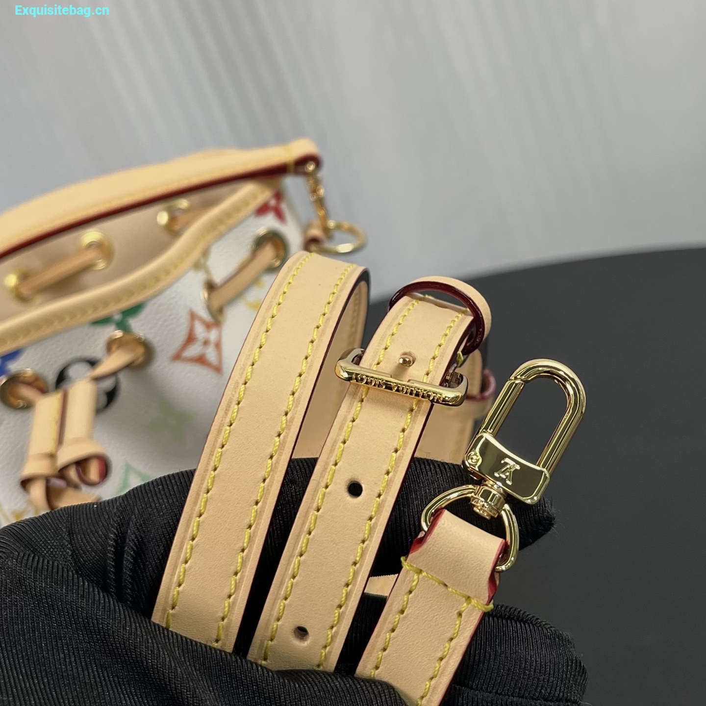 Louis Vuitton Nano Noe handbag.