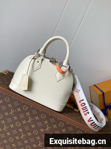 Louis Vuitton Alma BB M59217 white