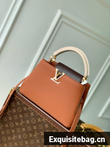 Louis Vuitton Capucines BB M12345 Tan Brown