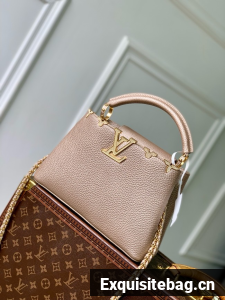 Louis Vuitton Capucines BB M12936 pink gold