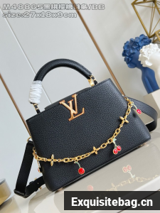 Louis Vuitton Capucines BB M25405 BLACK