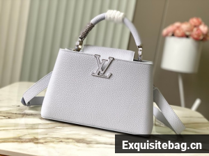 Louis Vuitton Capucines BB M26531 light gray