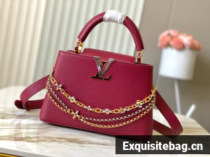 Louis Vuitton Capucines BB M27039 Grenat Red
