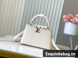 Louis Vuitton Capucines BB M48865 white