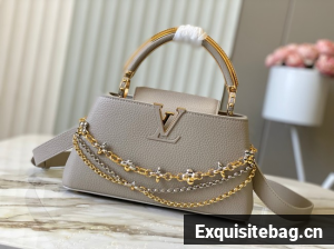 Louis Vuitton Capucines East-West BB M26345 gray