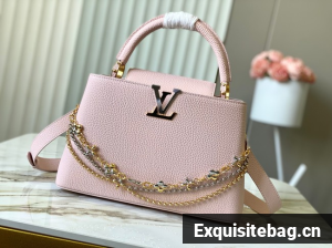 Louis Vuitton Capucines M25089 Jasmine Pink