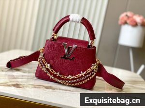 Louis Vuitton Capucines MINI M27038 Grenat Red