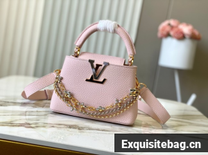 Louis Vuitton Capucines MINI M27038 Jasmine Pink