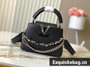 Louis Vuitton Capucines MINI M27038 black