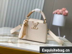 Louis Vuitton Capucines MINI M27040 Cream