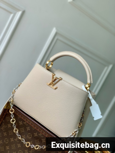 Louis Vuitton Capucines MM M12935 Cream