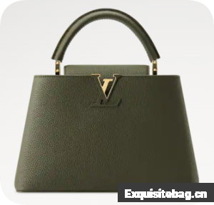 Louis Vuitton Capucines MM M25474 Dark Khaki