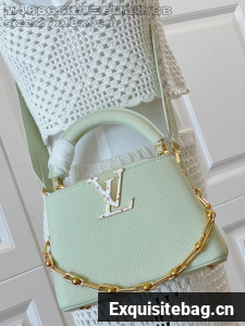 Louis Vuitton Capucines Mini M11617 light blue