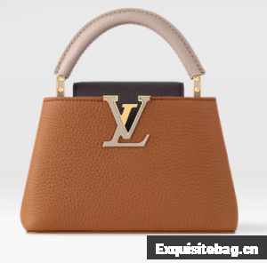 Louis Vuitton Capucines Mini M14176 Tan Brown