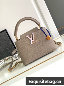Louis Vuitton Capucines Mini M23082 gray