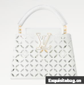 Louis Vuitton Capucines Mini M25497 Lily White