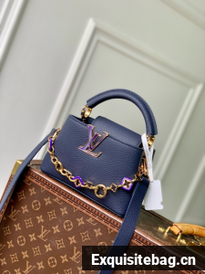 Louis Vuitton Capucines Mini M25497 dark blue