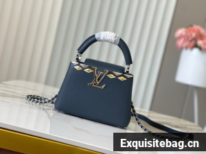 Louis Vuitton Capucines Mini M48864 blue