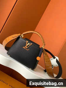 Louis Vuitton Capucines Mini M96498 black&brown