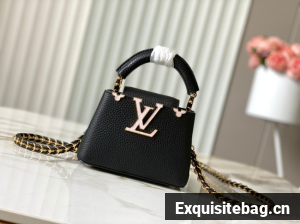 Louis Vuitton Capucines nano M24583 black