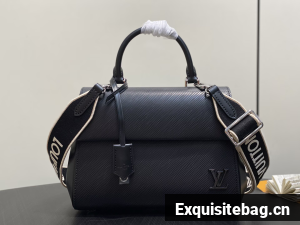 Louis Vuitton Cluny MM EPI Leather M58931 Black